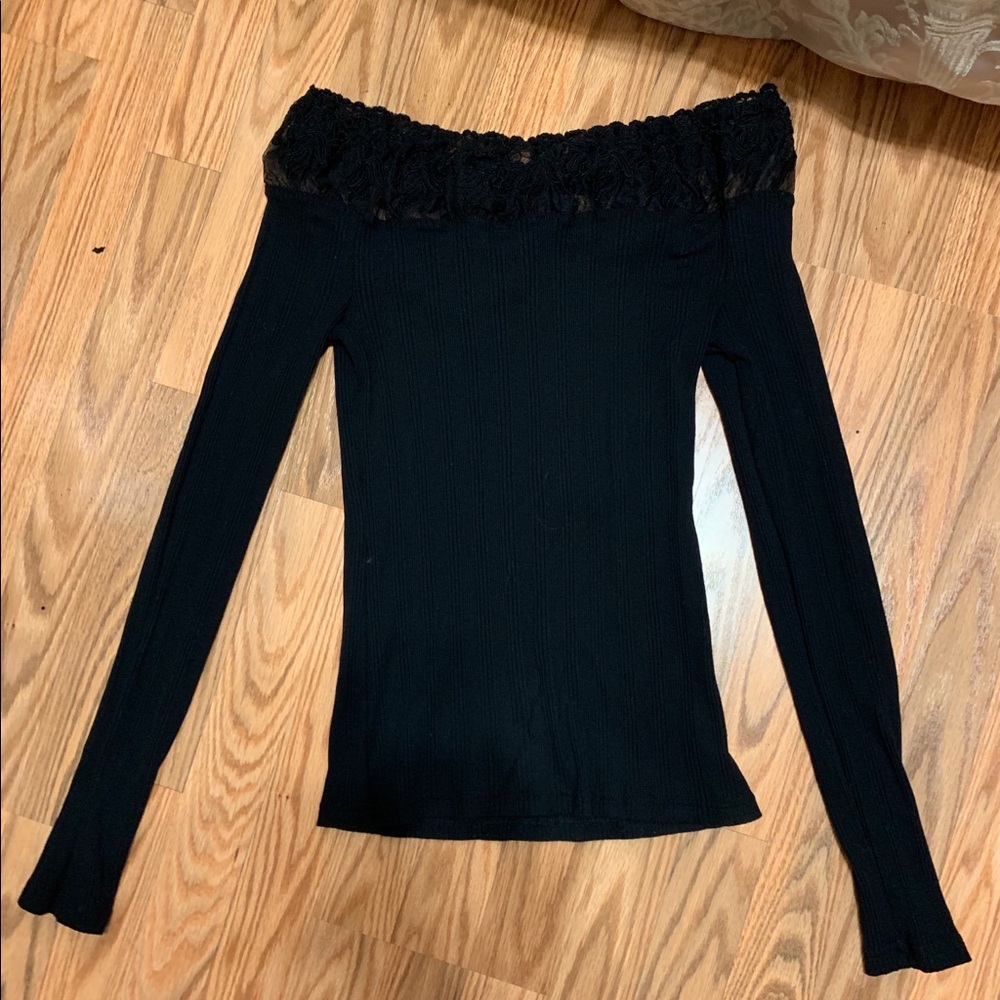 Free People - Off the shoulder long sleeve top